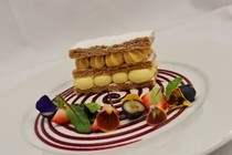 Caramel & Vanilla Mille Feuille